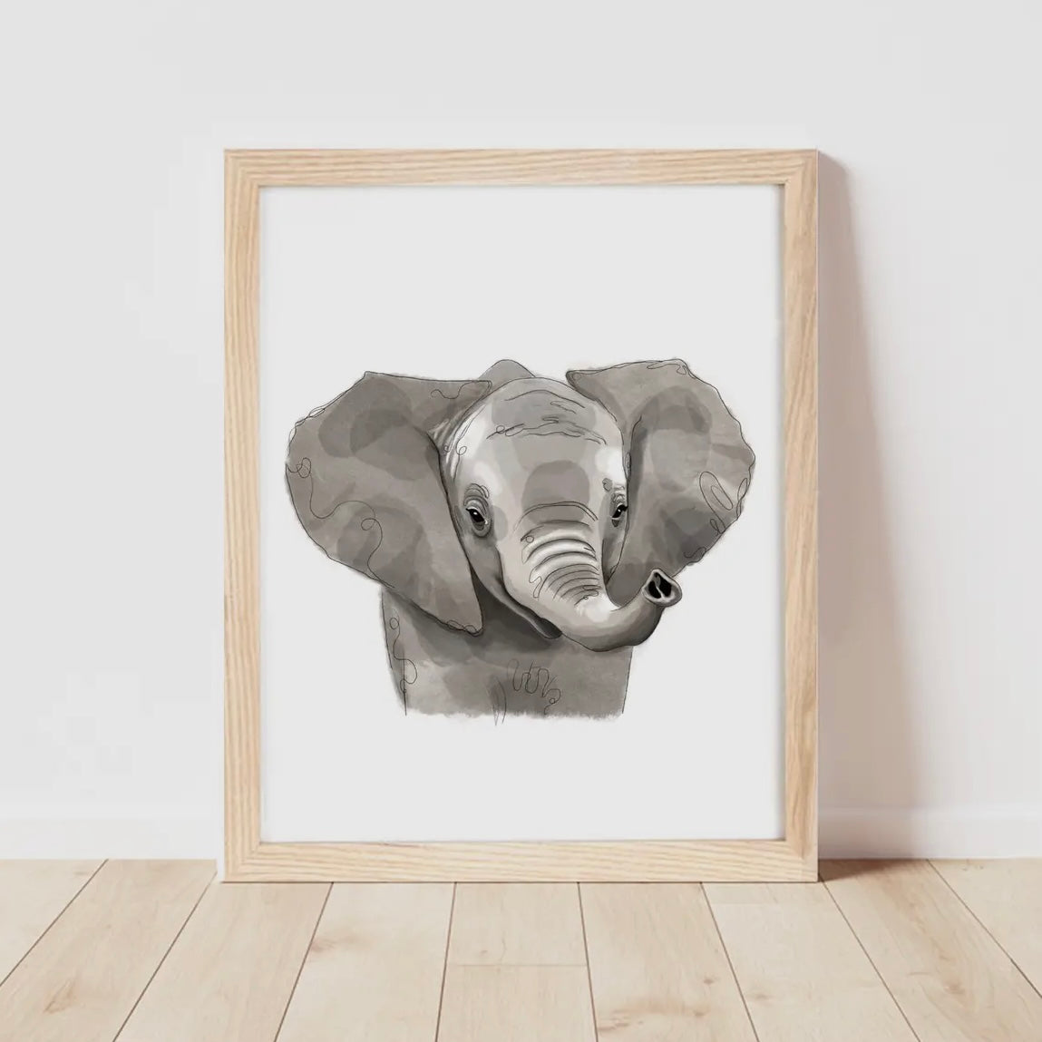 The Safari Nursery Wall Art