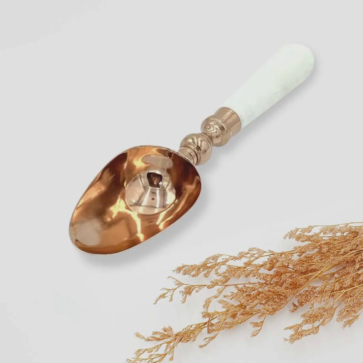 Ice Scoop Copper Marble