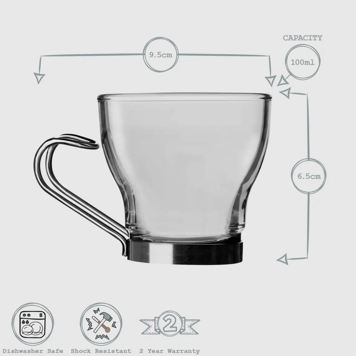 Oslo Espresso Glass - 100ml