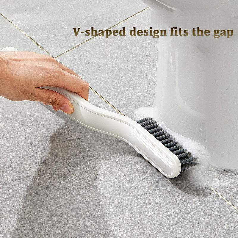 2-in-1 Multipurpose Bathroom Brush / Convenient Household Cleaning Tools