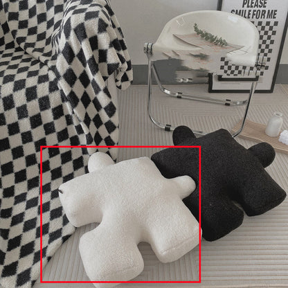 Stuffed Puzzle Shaped Cushion