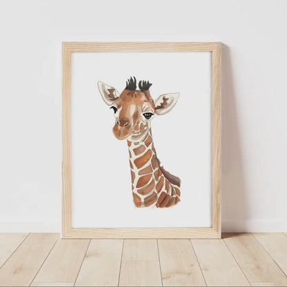 The Safari Nursery Wall Art