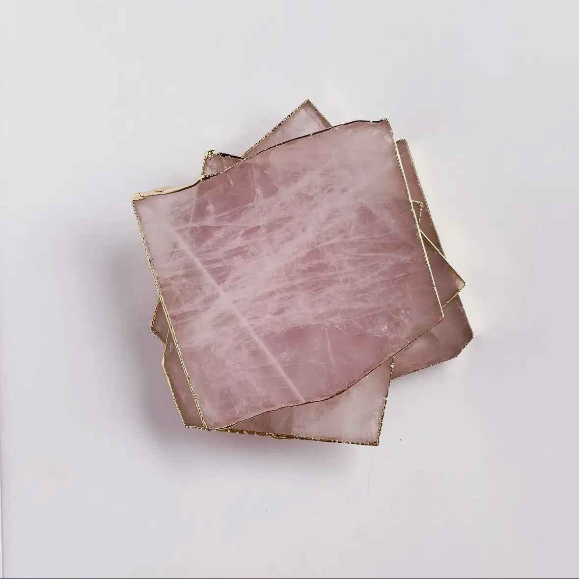 Rose Quartz Coaster