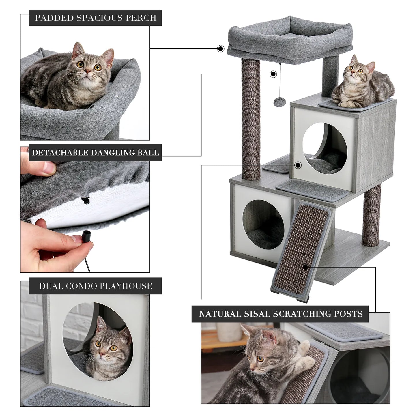 PAWZ Road - Big Cat Tree Condo