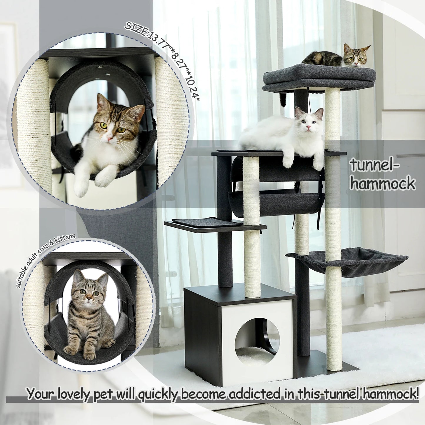 PAWZ Road - Big Cat Tree Condo