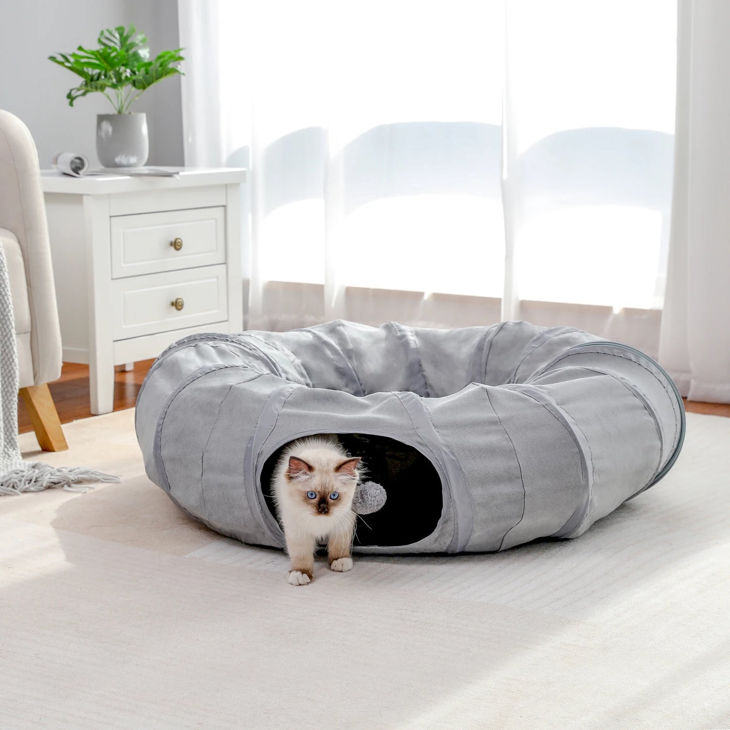 Speedy Pet Foldable Cat Tunnel