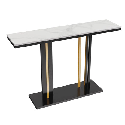 Marble Slate Narrow Table