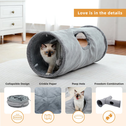 Speedy Pet Foldable Cat Tunnel