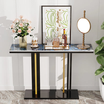 Marble Slate Narrow Table