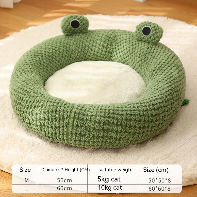 Frog Series - Winter Bed