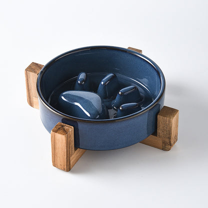 Japanese Style Ceramic Pet Bowl